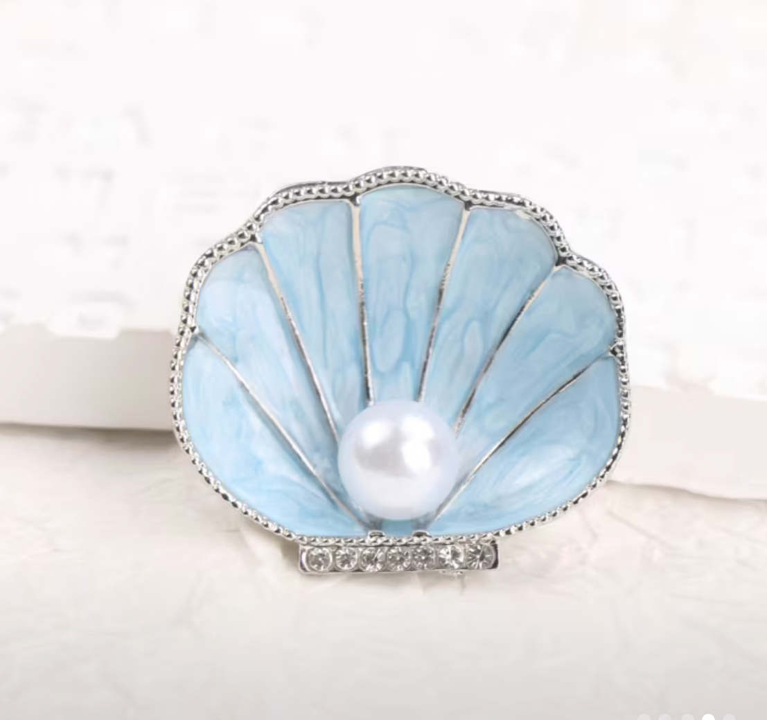 Prendedor Ostra y Perla