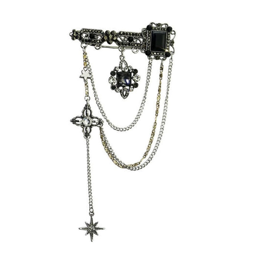 Prendedor Cadenas Black