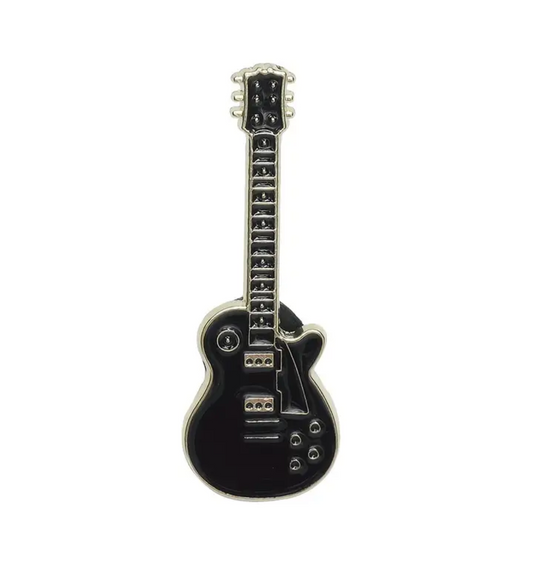 Prendedor Guitar Black