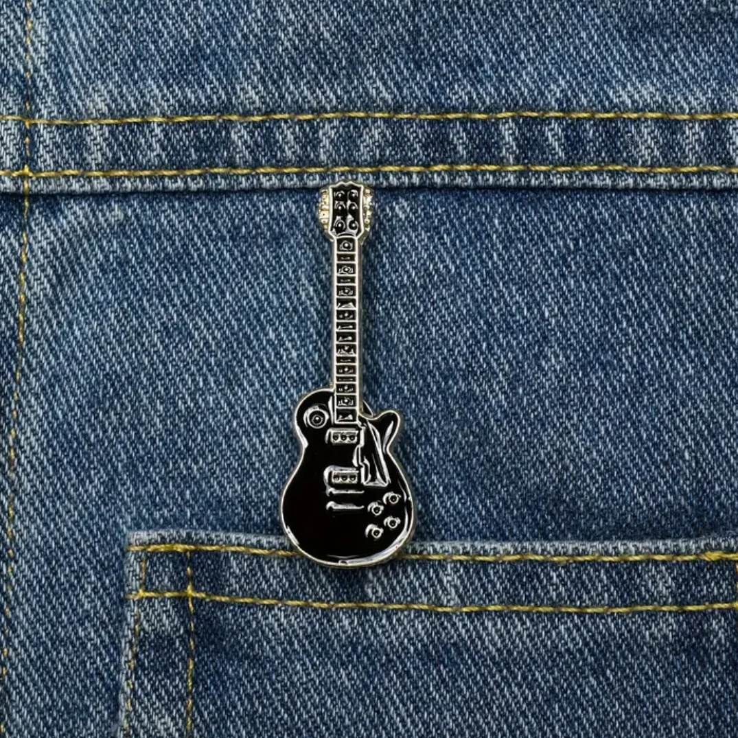 Prendedor Guitar Rock