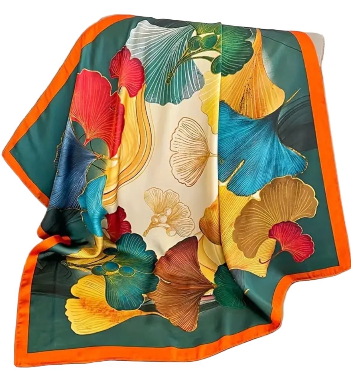 Pañuelo Satinado Flores