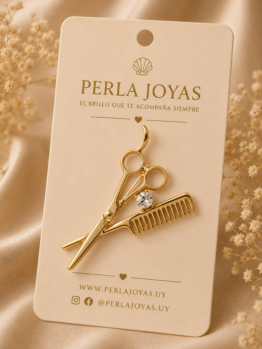 Prendedor Barber Peluquero/a