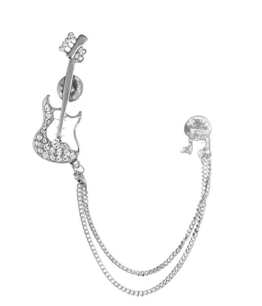 Prendedor Guitarra y nota