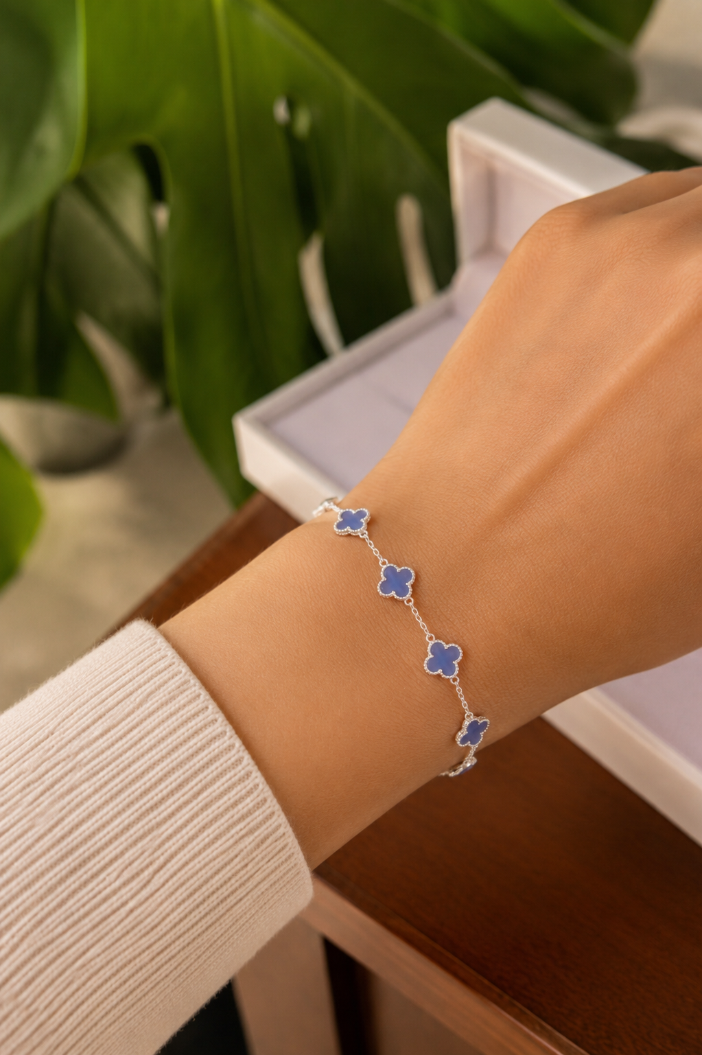 Pulsera Trébol Celestina