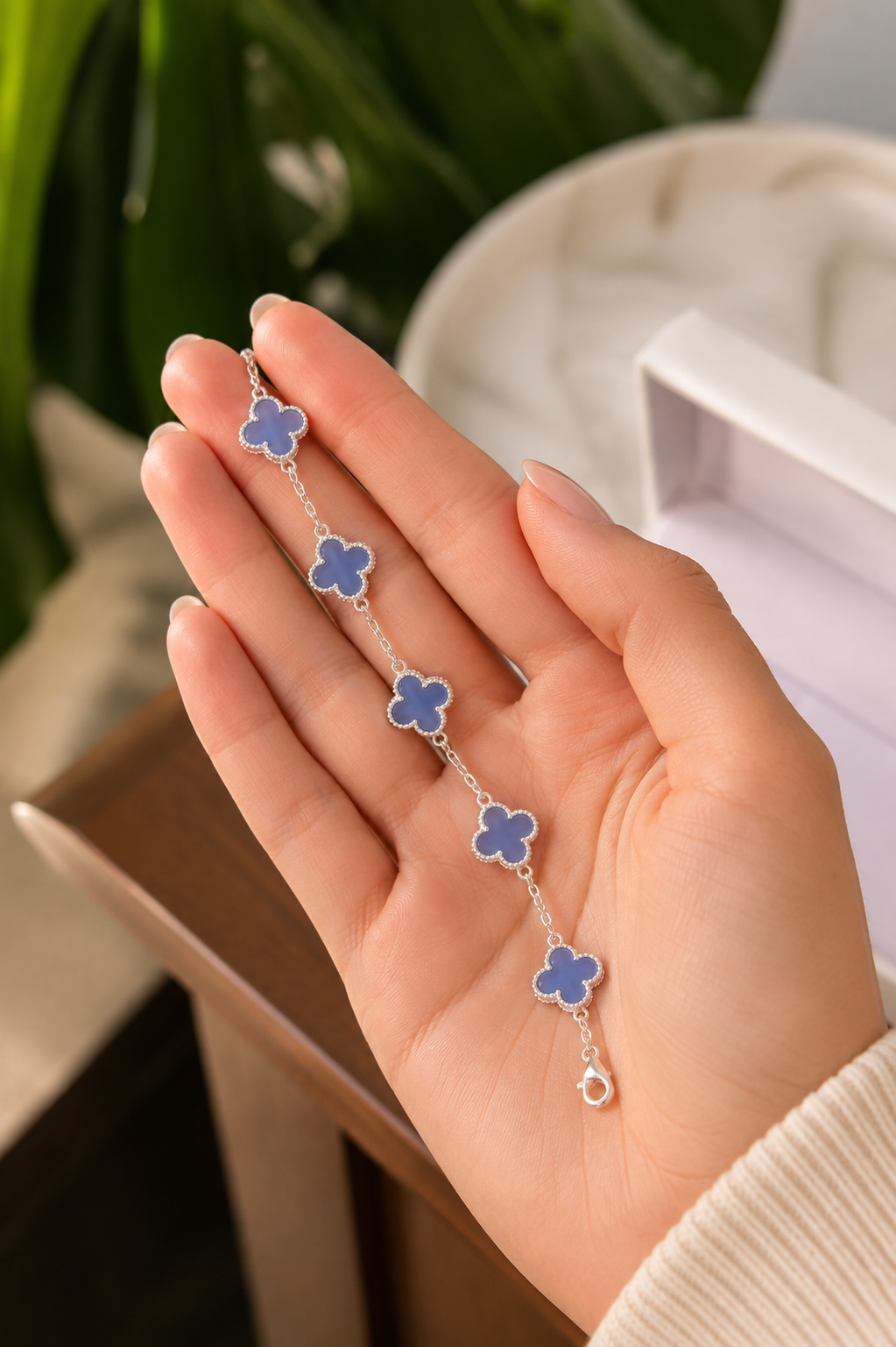 Pulsera Trébol Celestina
