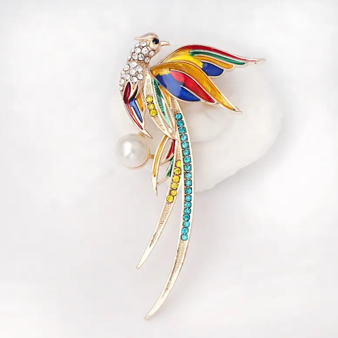 Prendedor Fénix Multicolor