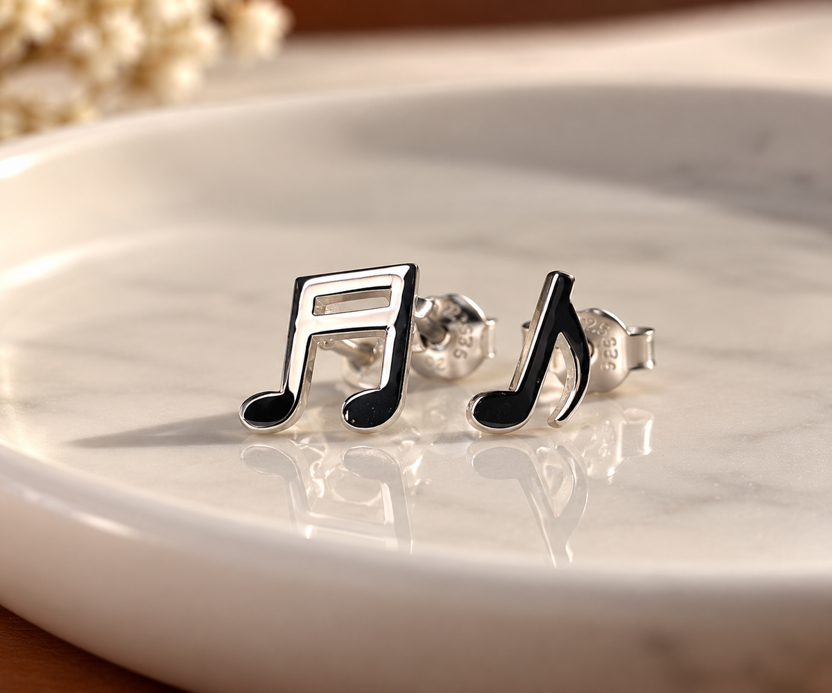 Caravanas Notas Musicales