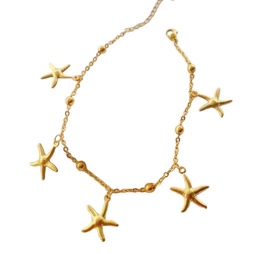 Tobillera Estrellas